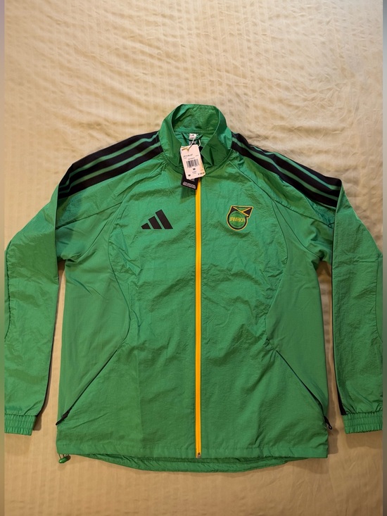 adidas Other - FIFA World Cup 2026 adidas Green Jacket Bob Marley edition Jamaica